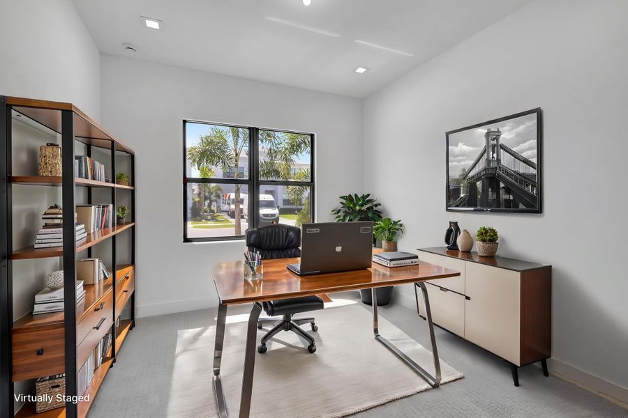 Office space downstairs