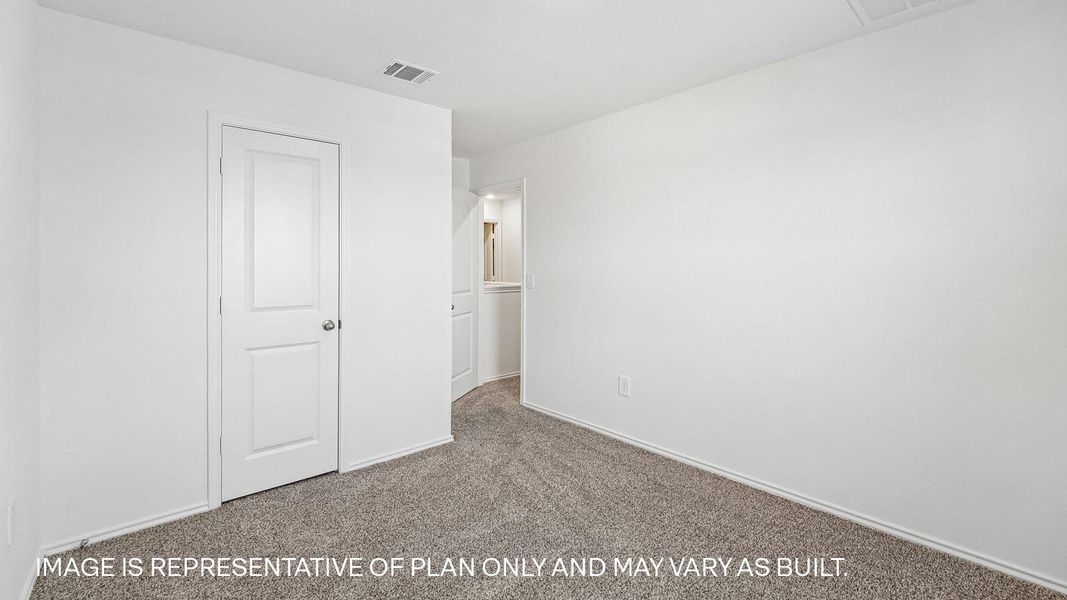 Spacious, unfurnished interior of a new home in Prairie Lakes, Buda (Image 26).