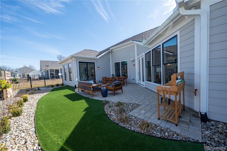 Exterior details and patio area of a home in , Fort Lupton (Image 3). Exterior details and patio area of a home in , Fort Lupton (Image 3).