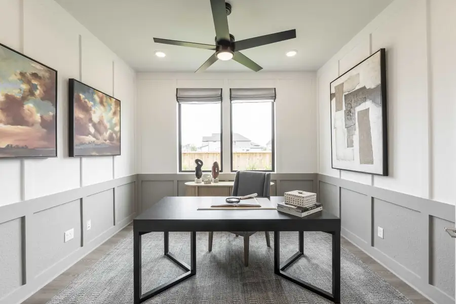 Representative furnished interior of a home built from the Goldeneye by Tri Pointe Homes in Tompkins Reserve, Katy (Image 6). Representative furnished interior of a home built from the Goldeneye by Tri Pointe Homes in Tompkins Reserve, Katy (Image 6).