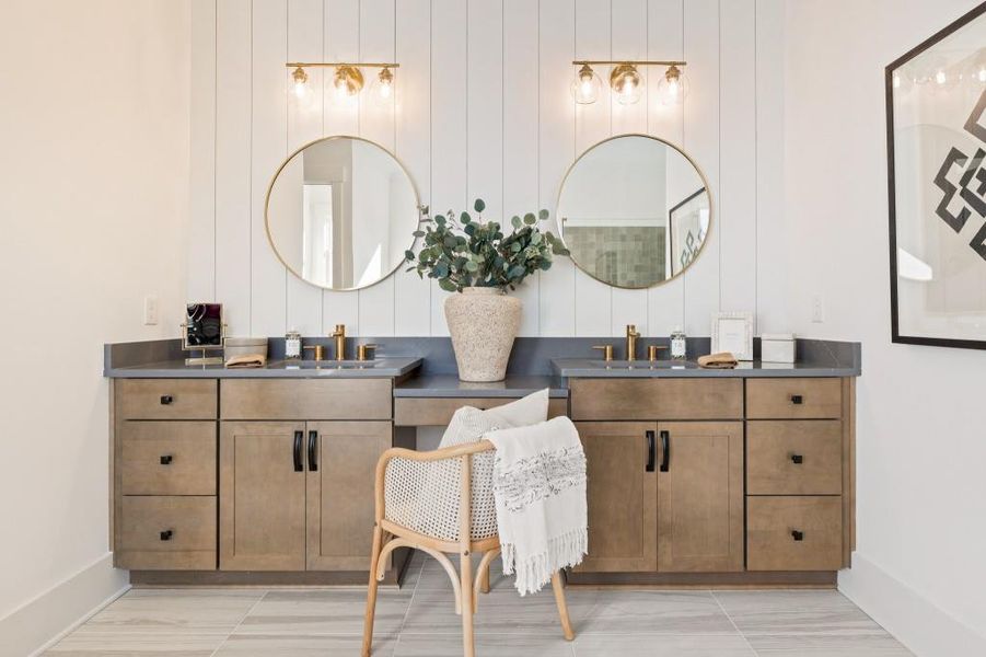 Furnished interior view inside a new home in Arden on Lanier, Cumming (Image 11).