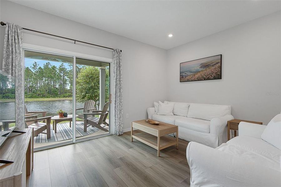 Furnished interior view inside a new home in Seminole Palms, Palm Coast (Image 34).