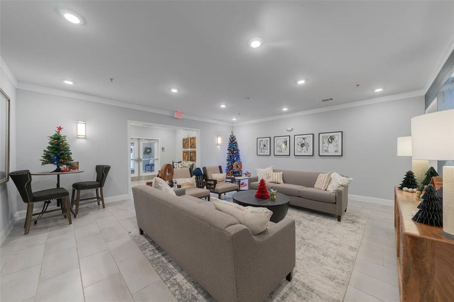 Furnished interior view inside a new home in , Allen (Image 27).
