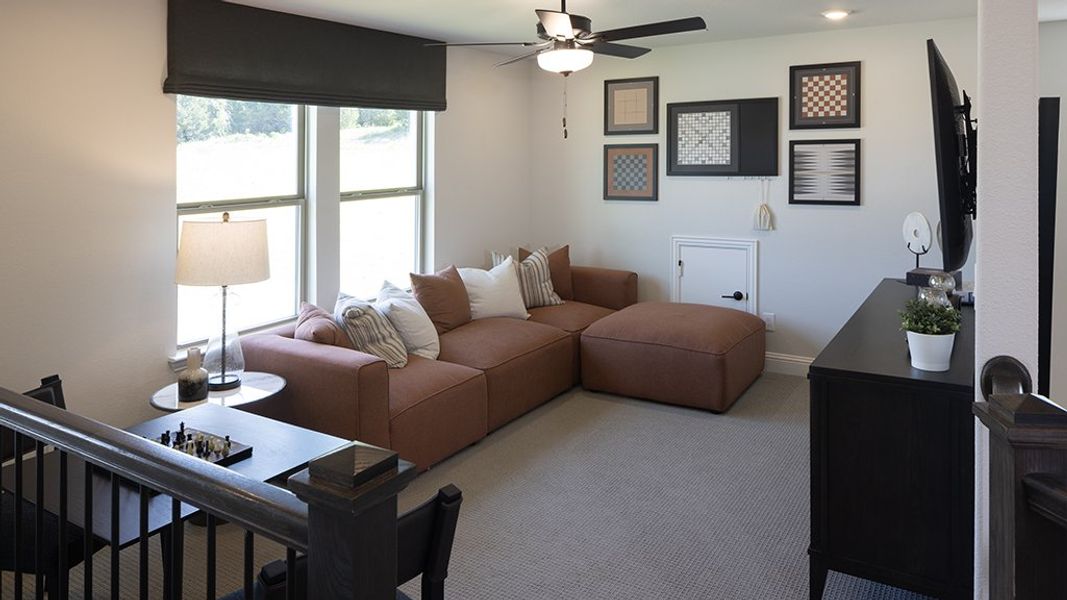 Furnished interior view inside a new home in The Ridge at Northlake, Northlake (Image 12). Furnished interior view inside a new home in The Ridge at Northlake, Northlake (Image 12).