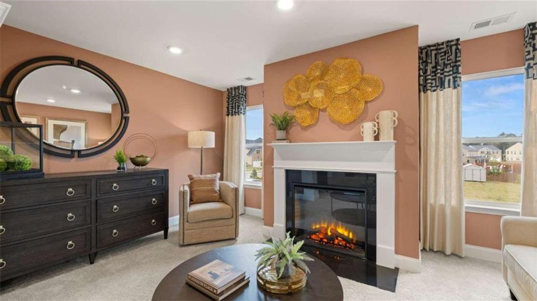 Furnished interior view inside a new home in The Gates at Pates Creek, Hampton (Image 20).