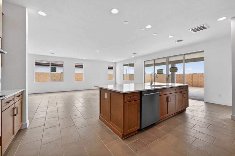 Furnished interior view inside a new home in Meridian, Queen Creek (Image 8).