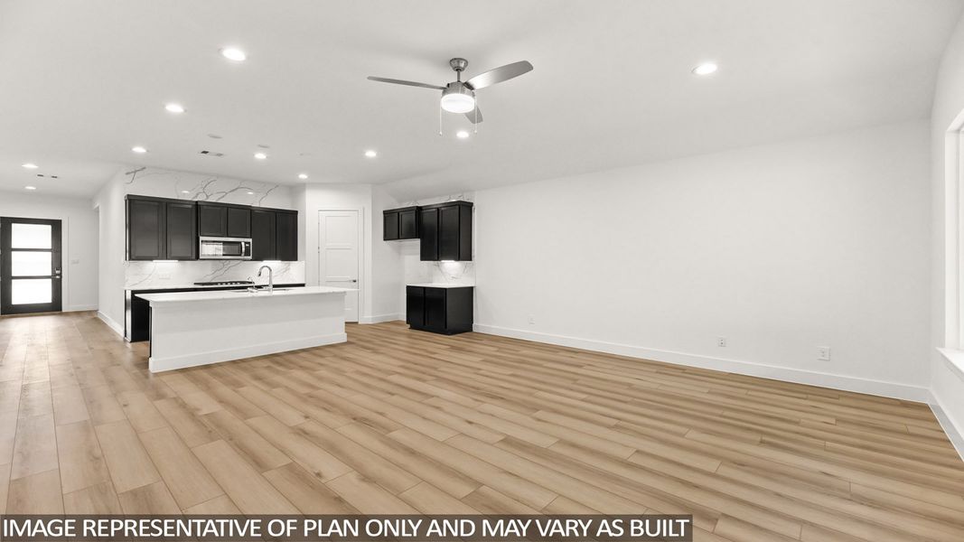 Representative unfurnished interior of a home built from the Onyx by D.R. Horton in Mill Creek Estates, Magnolia (Image 12). Representative unfurnished interior of a home built from the Onyx by D.R. Horton in Mill Creek Estates, Magnolia (Image 12).
