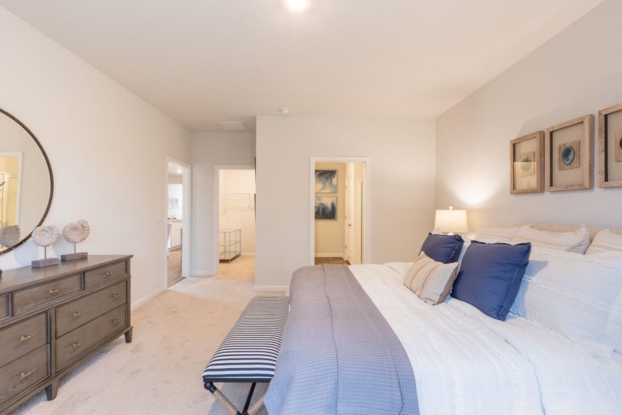 Furnished interior view inside a new home in , Summerville (Image 17). Furnished interior view inside a new home in , Summerville (Image 17).