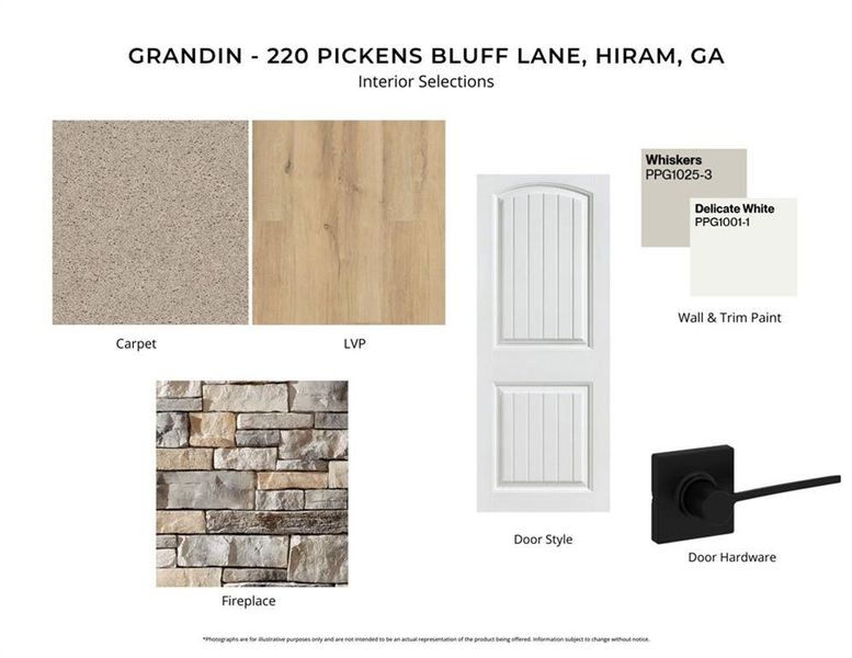 Sample of building materials used in homes in , Hiram (Image 4).