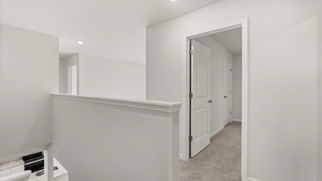 Representative unfurnished interior of a home built from the Hayden by D.R. Horton in Aurora Creek, Dallas (Image 23).