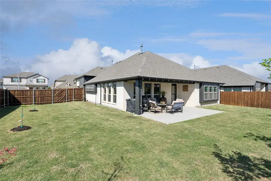 Exterior details and patio area of a home in , Fort Worth (Image 3).