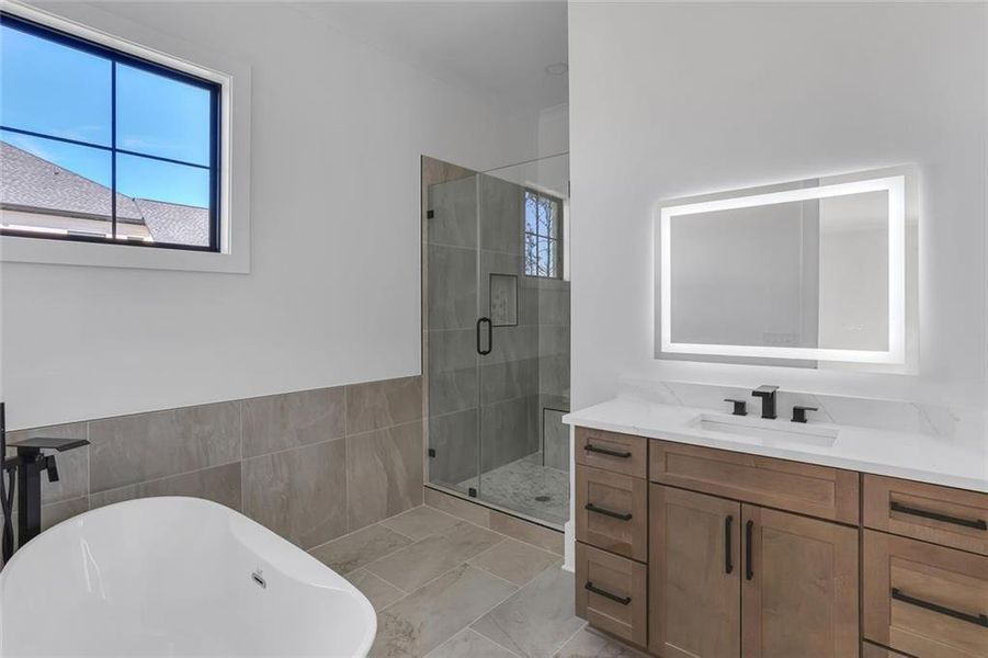 Furnished interior view inside a new home in , Loganville (Image 11).