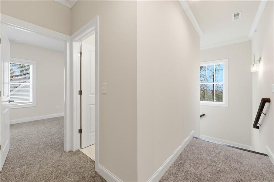 Spacious, unfurnished interior of a new home in , Marietta (Image 23).