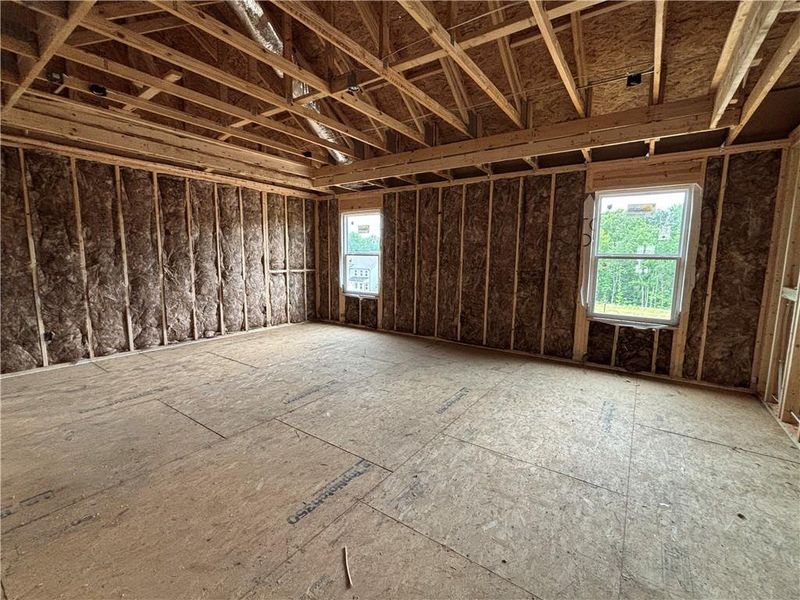 In-progress construction of a new home in Arbors at Richland Creek, Buford, GA (Image 8).