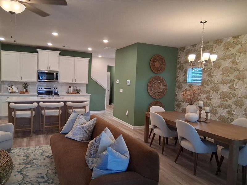 Furnished interior view inside a new home in Lake Carlton, Loganville (Image 5).