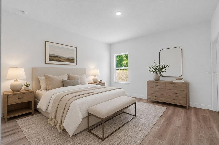 Furnished interior view inside a new home in , Ocala (Image 11).