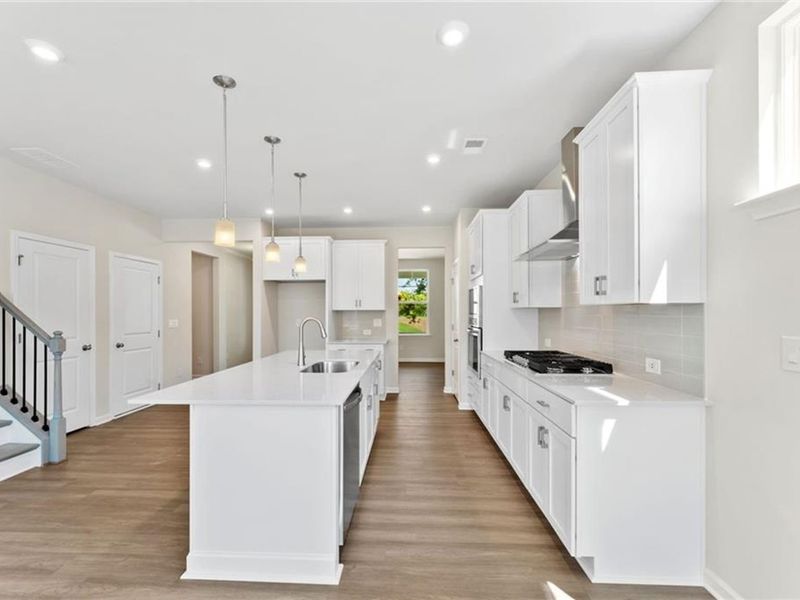 Furnished interior view inside a new home in Riverwood, Dallas (Image 5).