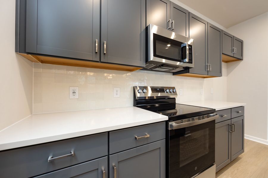 Furnished interior view inside a new home in Fifteen 15 Cannon, Charlotte (Image 14).