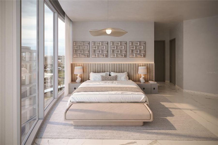 Furnished interior view inside a new home in , Clearwater Beach (Image 5).