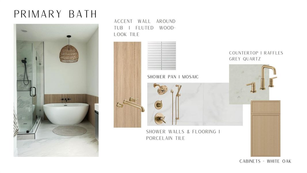 Primary Bath selections