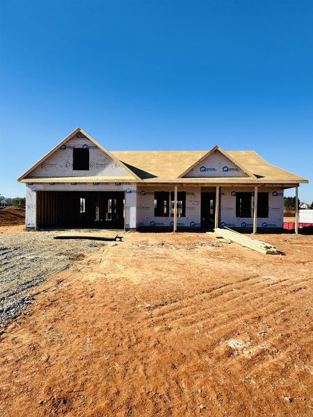 In-progress construction of a new home in Bent Tree, Gaffney, SC (Image 3).