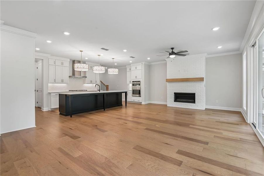 Spacious, unfurnished interior of a new home in Waterside, Peachtree Corners (Image 25). Spacious, unfurnished interior of a new home in Waterside, Peachtree Corners (Image 25).