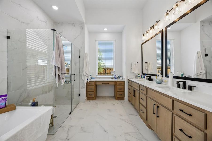 Furnished interior view inside a new home in Mosaic, Celina (Image 13).