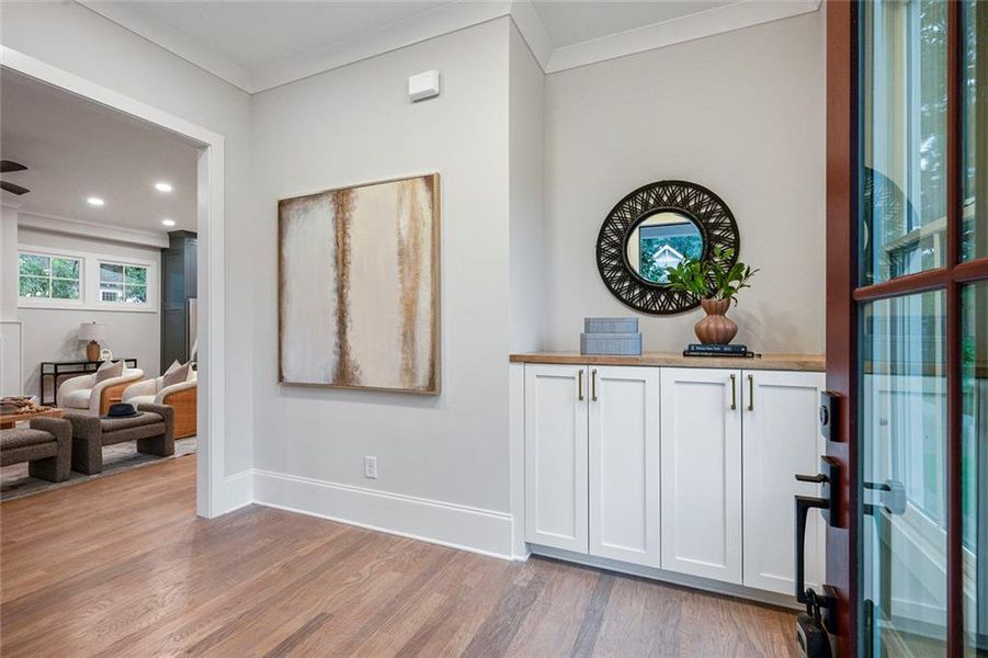 Furnished interior view inside a new home in , Atlanta (Image 8).