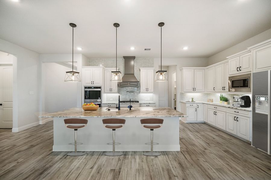 Representative furnished interior of a home built from the Wimberley by Beazer Homes in Amira: Hilltop Collection, Tomball (Image 4). Representative furnished interior of a home built from the Wimberley by Beazer Homes in Amira: Hilltop Collection, Tomball (Image 4).