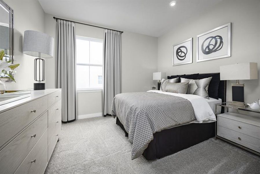 Representative furnished interior of a home built from the Patterson by Ryan Homes in Cedar Landings, Leesburg (Image 14).