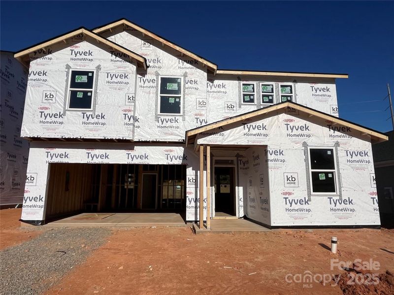 In-progress construction of a new home in Sheffield, Indian Trail, NC (Image 7).