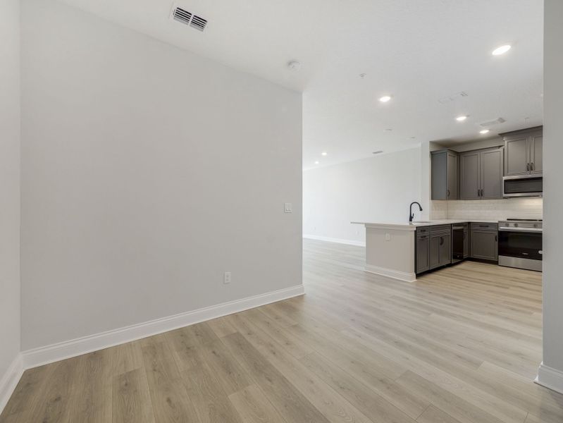 Spacious, unfurnished interior of a new home in Gatherings® of Lake Nona, Orlando (Image 26). Spacious, unfurnished interior of a new home in Gatherings® of Lake Nona, Orlando (Image 26).