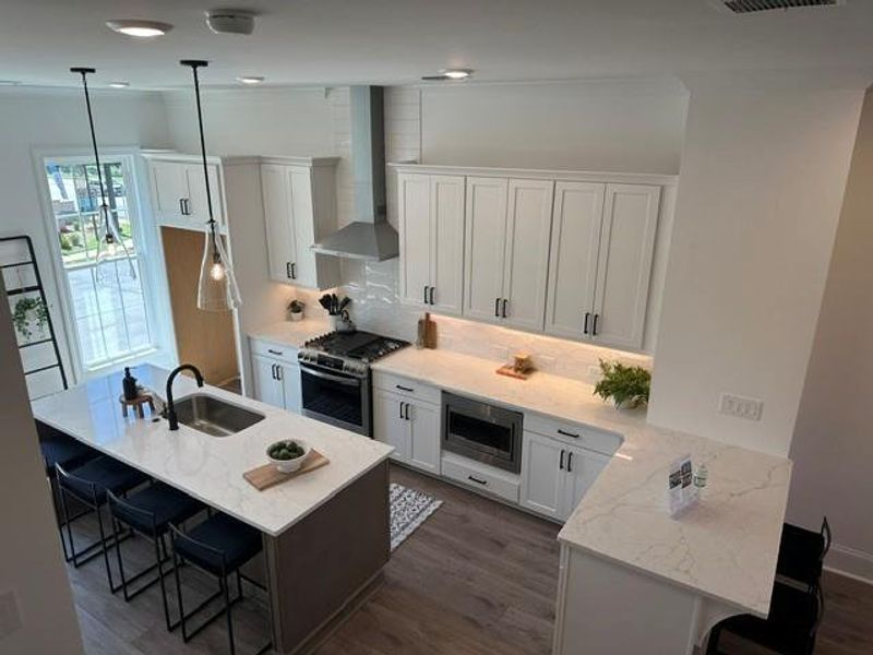 Furnished interior view inside a new home in Waterhaven, Cumming (Image 5).