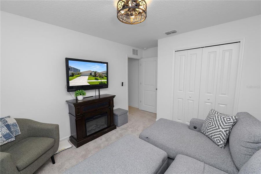 Furnished interior view inside a new home in Hunt Club Groves, Lake Wales (Image 39).