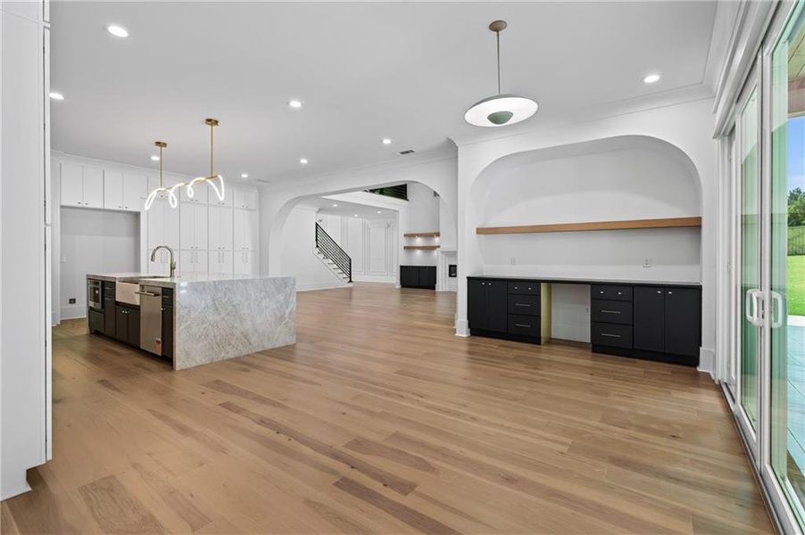 Spacious, unfurnished interior of a new home in , Dacula (Image 88).