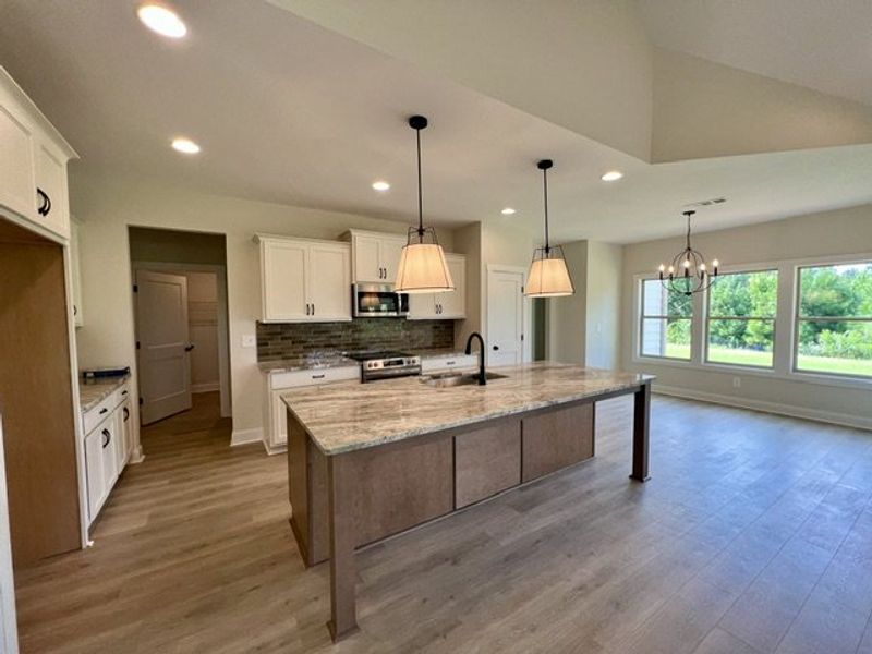 Furnished interior view inside a new home in The Dairy, Hogansville (Image 3).