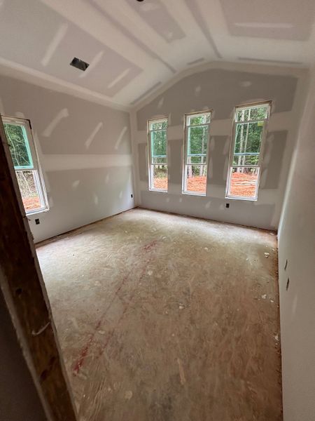 In-progress construction of a new home in White Oaks, The Rock, GA (Image 4).