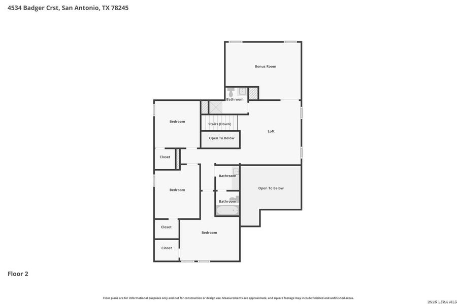 2D floor plan layout of this home in Remington Ranch, San Antonio, TX (Image 5). 2D floor plan layout of this home in Remington Ranch, San Antonio, TX (Image 5).
