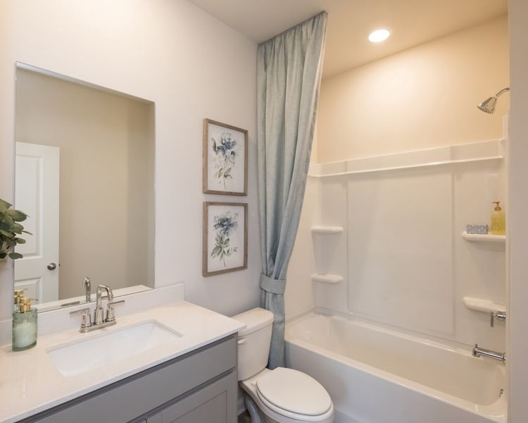 Furnished interior view inside a new home in Avalon - Reserve Series, Conyers (Image 24).