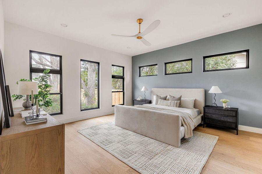 Furnished interior view inside a new home in , Austin (Image 15).