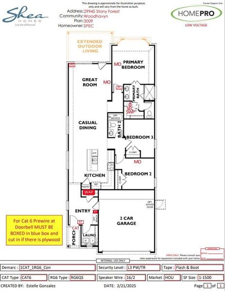 Image 8 of a home in Woodhavyn 40'.