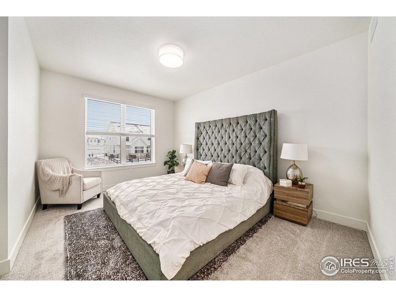 Furnished interior view inside a new home in , Loveland (Image 12).