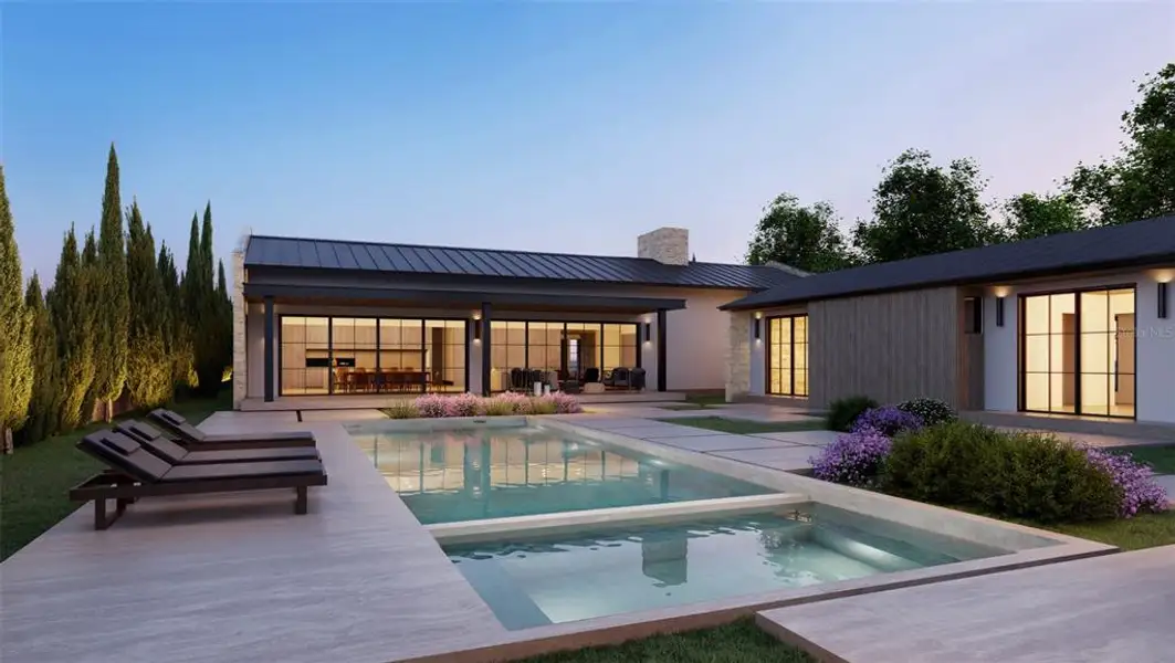 Exterior details and patio area of a home in , Montverde (Image 3).