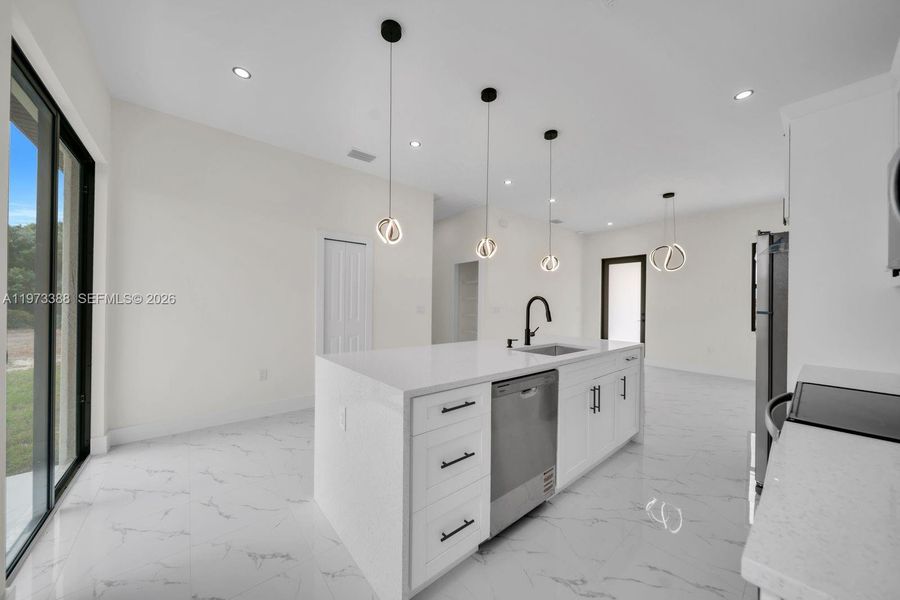 Furnished interior view inside a new home in , Lehigh Acres (Image 12).