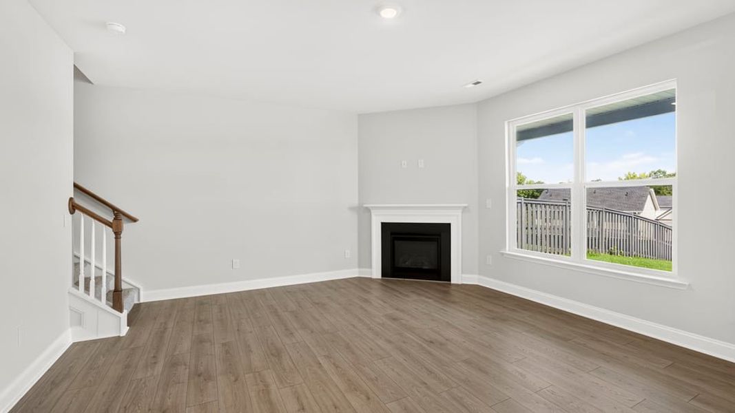 Spacious, unfurnished interior of a new home in River Trace, Simpsonville (Image 16). Spacious, unfurnished interior of a new home in River Trace, Simpsonville (Image 16).