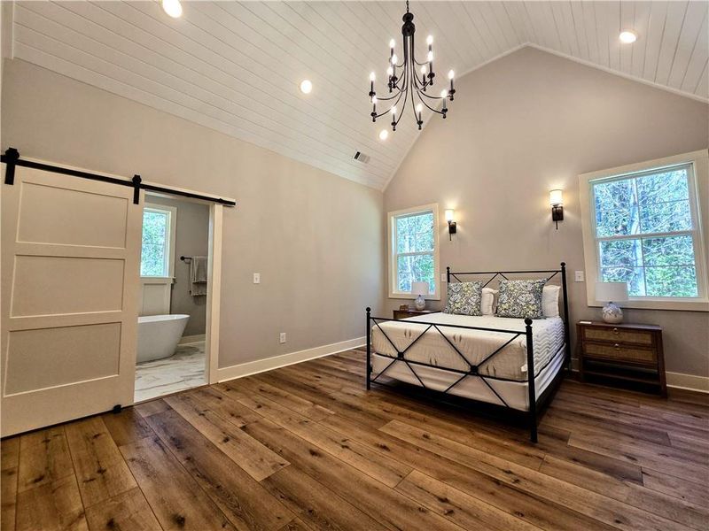 Furnished interior view inside a new home in , Temple (Image 7).