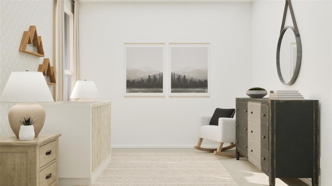 Furnished interior view inside a new home in Binford Creek, Waller (Image 14).
