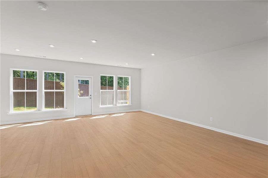 Spacious, unfurnished interior of a new home in Ansley Towns, Cumming (Image 21). Spacious, unfurnished interior of a new home in Ansley Towns, Cumming (Image 21).