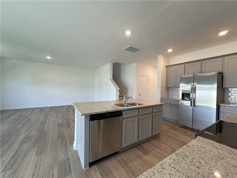 Furnished interior view inside a new home in Buice Lake, Acworth (Image 11).