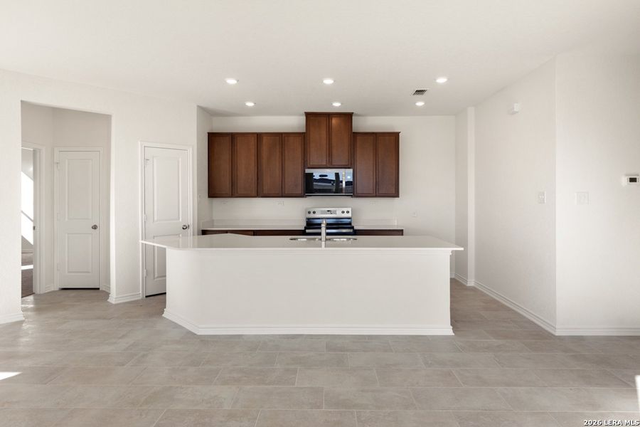 Furnished interior view inside a new home in Knox Ridge, Converse (Image 10).